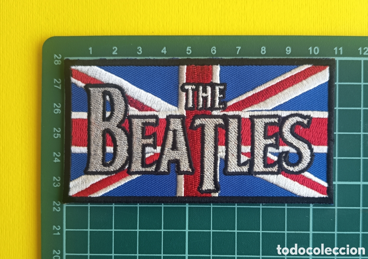 M&uacute;sica de colecci&oacute;n: PARCHE TERMO ADHESIVO - GRUPO MUSICAL - THE BEATLES