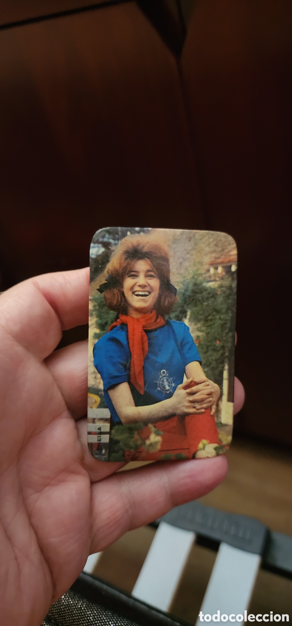 M&uacute;sica de colecci&oacute;n: Sheila antiguo espejo pocket original de los 60s Unico!!