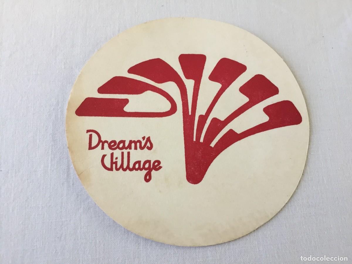 M&uacute;sica de colecci&oacute;n: POSAVASOS DE LA DISCOTECA DREAMS VILLAGE - PINEDO (VALENCIA) - RUTA BAKALAO - DESTROY
