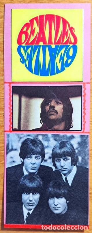 M&uacute;sica de colecci&oacute;n: The Beatles : Splendido Segnalibro con ritagli Originali d'Epoca !