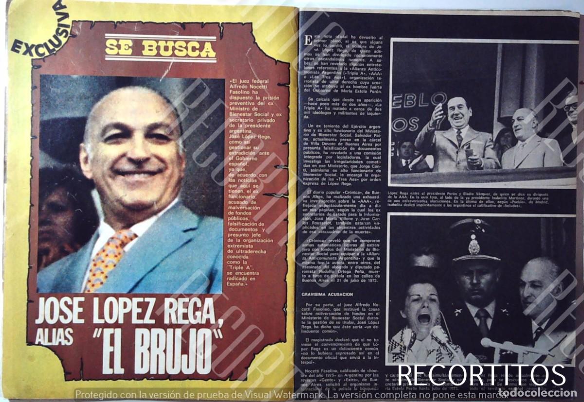 M&uacute;sica de colecci&oacute;n: jose lopez rega el brujo se busca eladio vazquez isabelita martinez peron