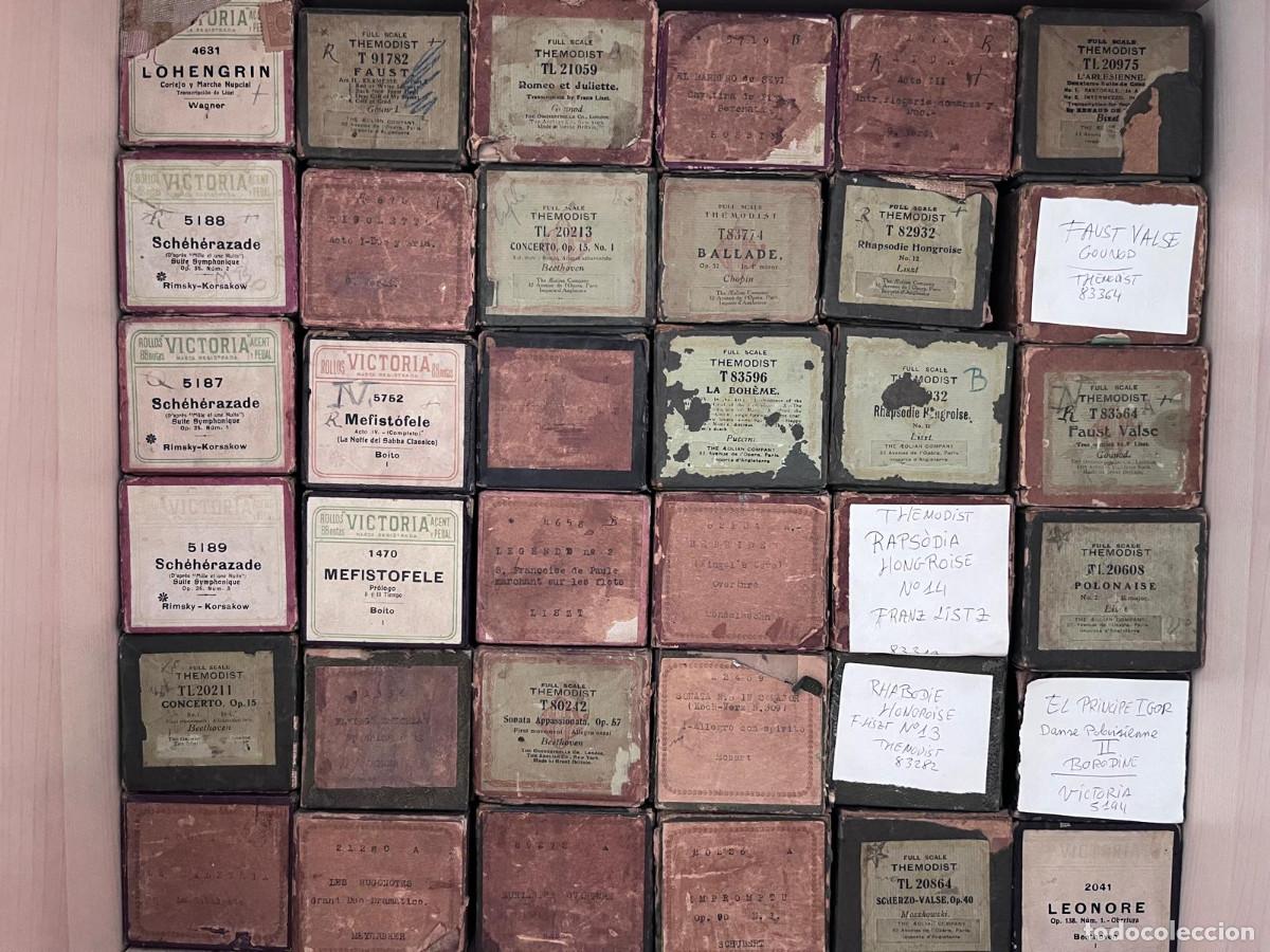 M&uacute;sica de colecci&oacute;n: Piezas musicales de pianola