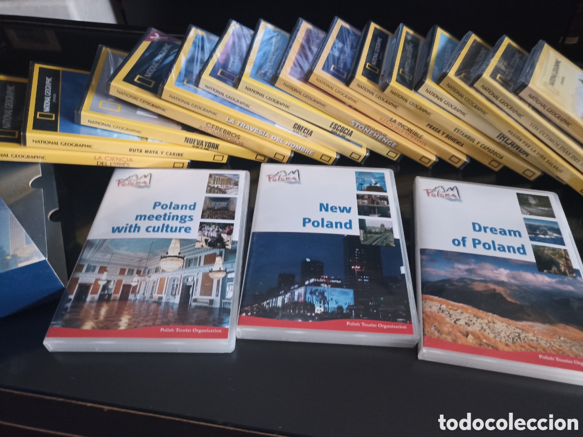 M&uacute;sica de colecci&oacute;n: Lote DVDs National Geografic 15 nuevos sin desprecintar