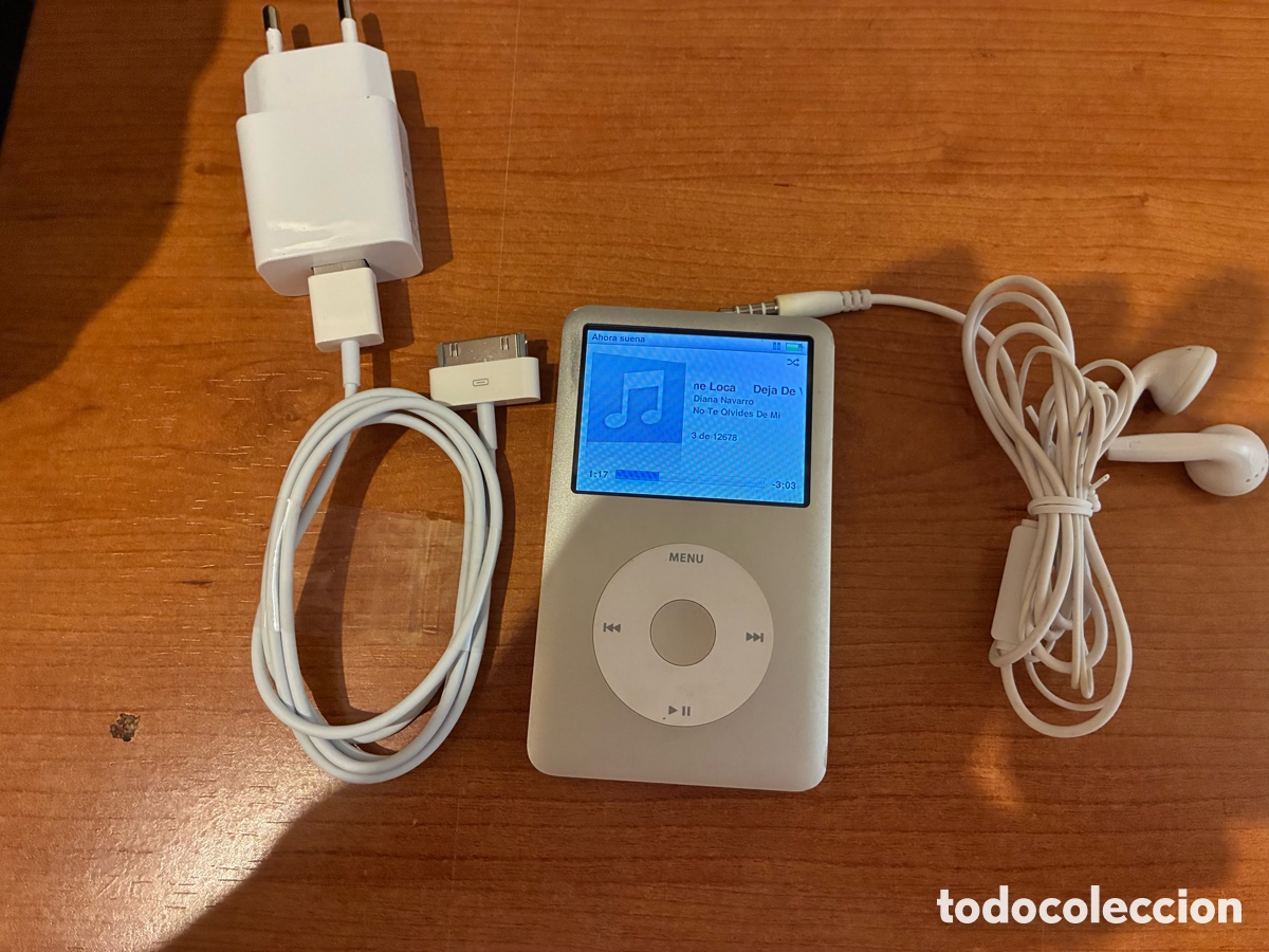 M&uacute;sica de colecci&oacute;n: iPod 120 gb de Apple retro