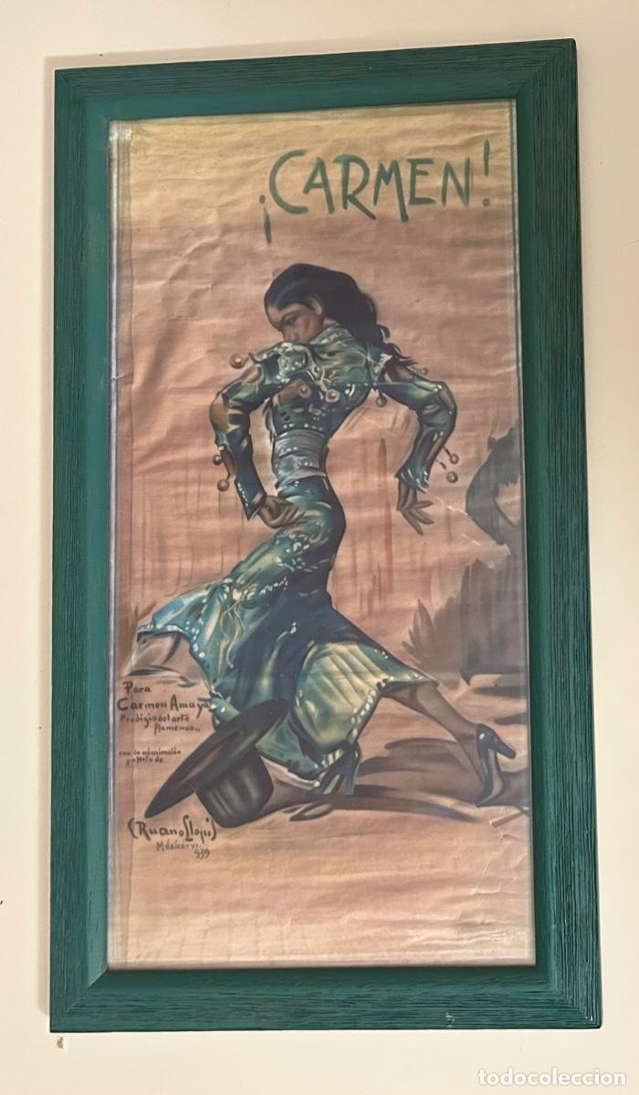 M&uacute;sica de colecci&oacute;n: Carmen Amaya - L&aacute;mina de Ruano Llopis