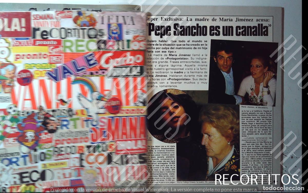 M&uacute;sica de colecci&oacute;n: maria jimenez pepe sancho es un canalla