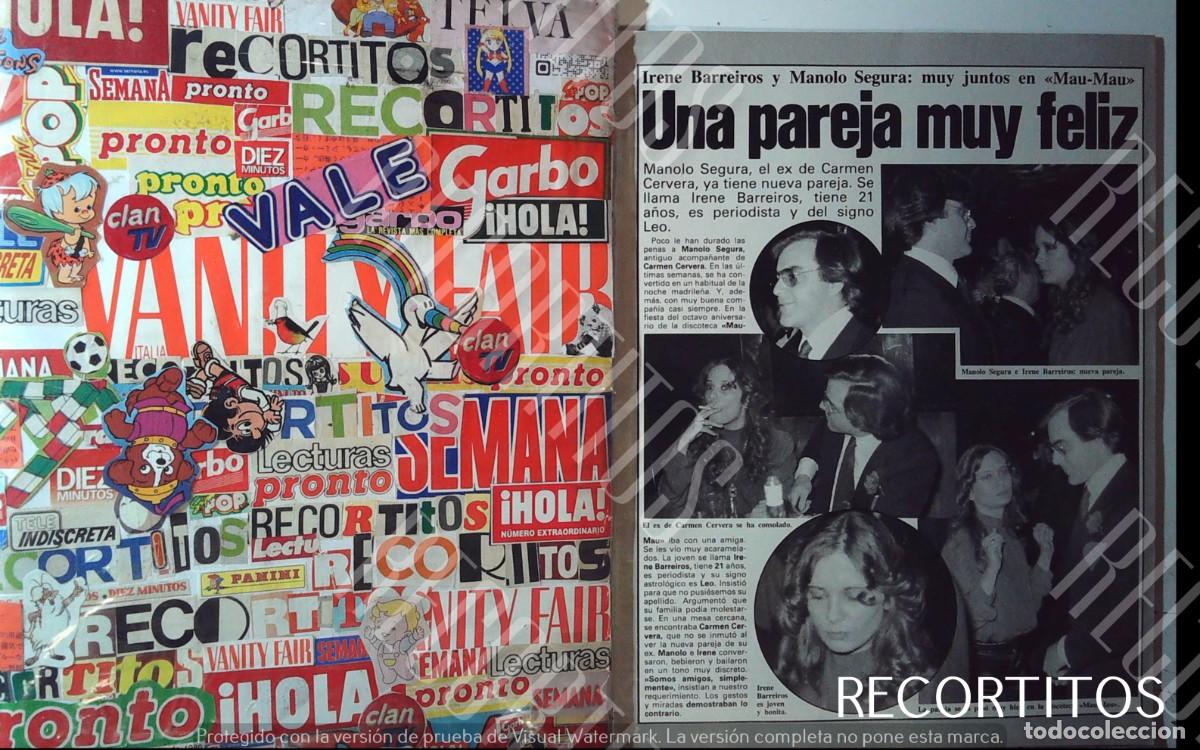 M&uacute;sica de colecci&oacute;n: irene barreiros manolo segura
