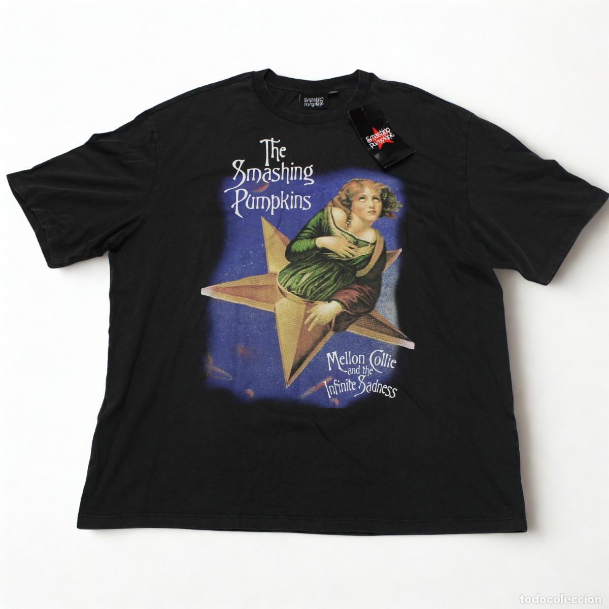 M&uacute;sica de colecci&oacute;n: Camiseta The Smashing Pumpkins Mellon Collie Oficial 2025 Nueva Etiquetas XL