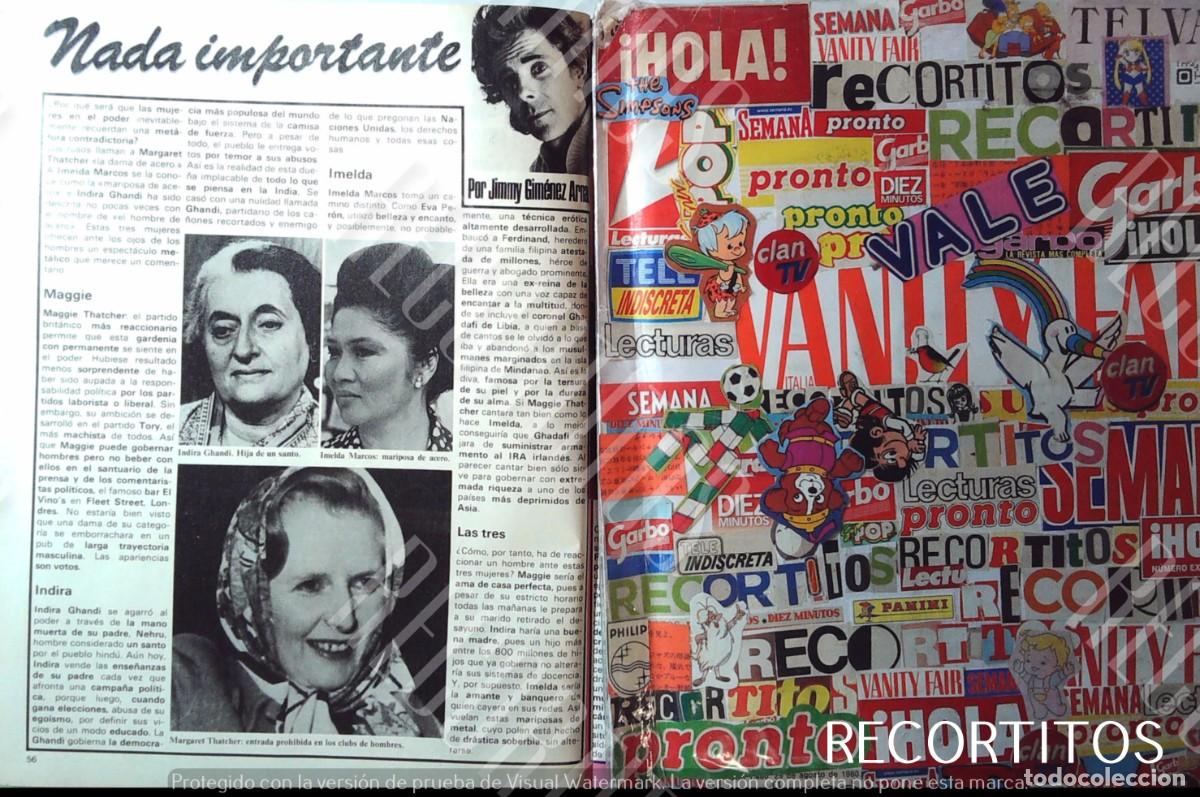 M&uacute;sica de colecci&oacute;n: imelda marcos indira gandhi margaret thatcher