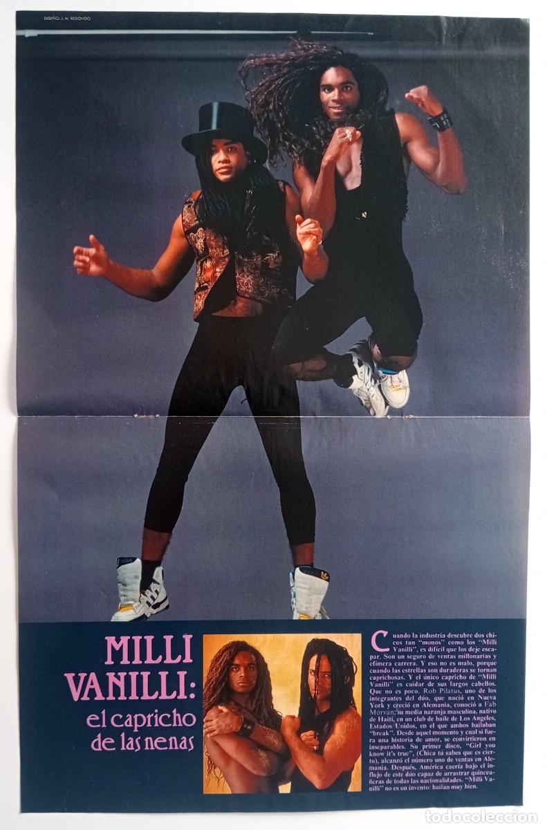 M&uacute;sica de colecci&oacute;n: MINI POSTER MILLI VANILLI - EL CAPRICHO DE LAS NENAS