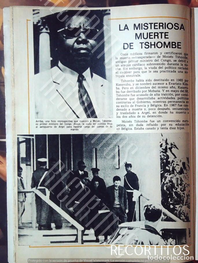 M&uacute;sica de colecci&oacute;n: lamisteriosa muerte de tshombe