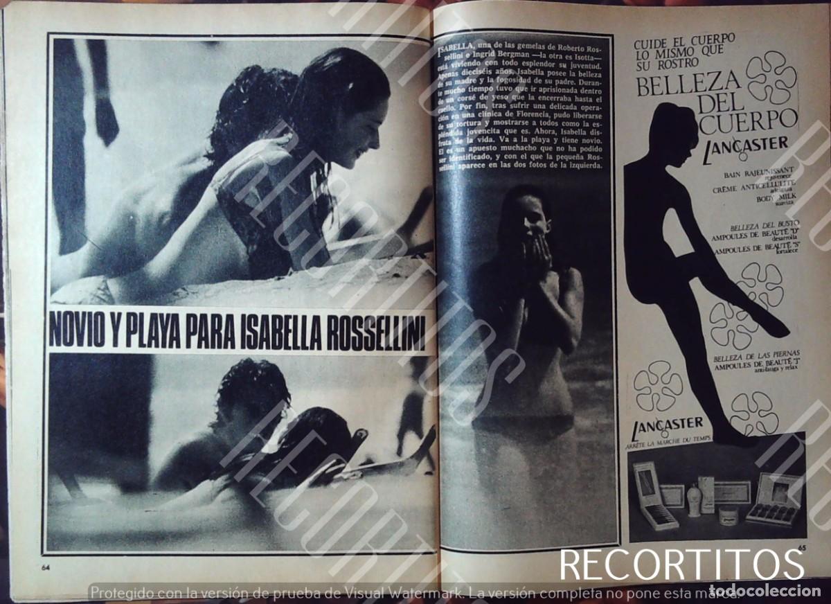 M&uacute;sica de colecci&oacute;n: ISABELLA ROSSELLINI INGRID BERGMAN lancaster