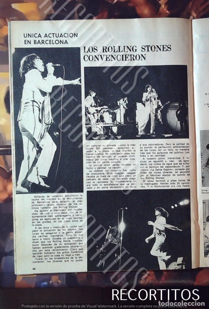M&uacute;sica de colecci&oacute;n: mick jagger the rolling stones en barcelona spain 1976