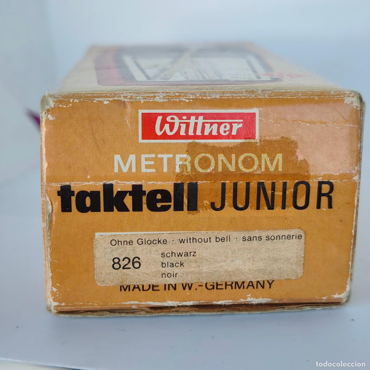 M&uacute;sica de colecci&oacute;n: Metronomo willner taktell junior en caja - Foto 3