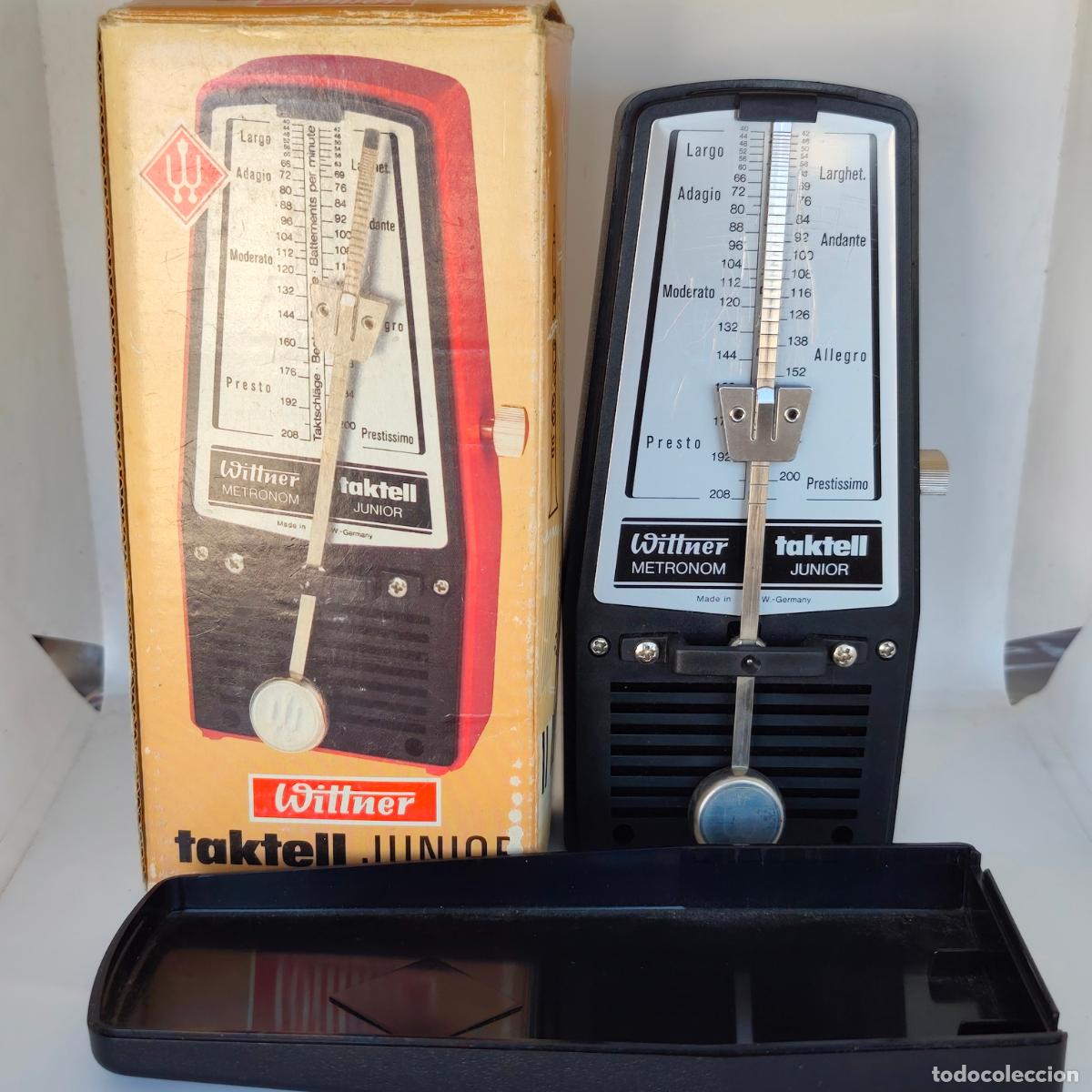 M&uacute;sica de colecci&oacute;n: Metronomo willner taktell junior en caja - Foto 4