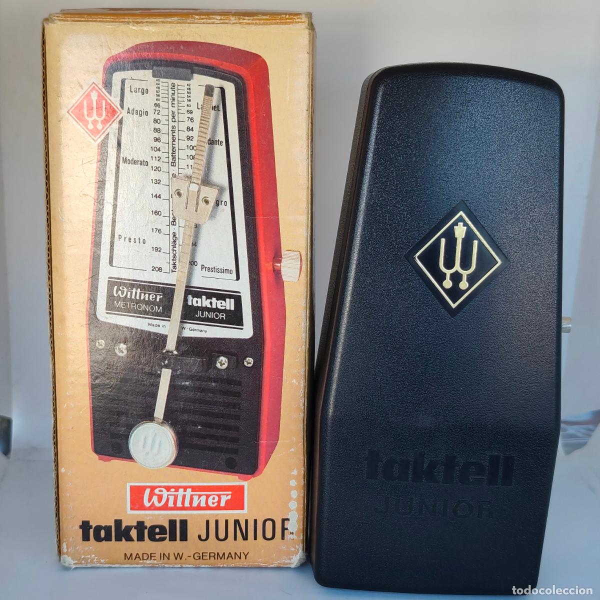 M&uacute;sica de colecci&oacute;n: Metronomo willner taktell junior en caja