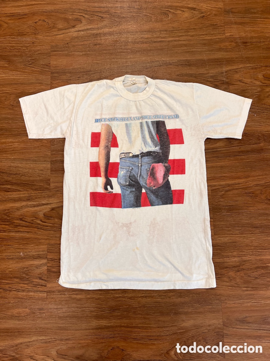 M&uacute;sica de colecci&oacute;n: Camiseta Bruce Springsteen Tour 1984