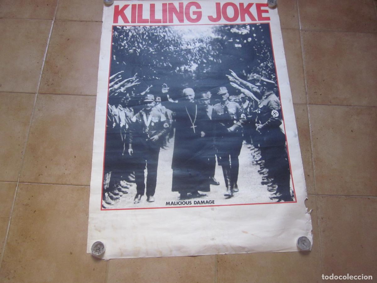 M&uacute;sica de colecci&oacute;n: POSTER KILLING JOKE MALICIOUS DAMAGE - 95 X 60 CM
