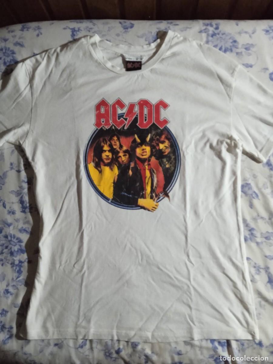M&uacute;sica de colecci&oacute;n: acdc ac dc camiseta talla m - heavy metal rock blues