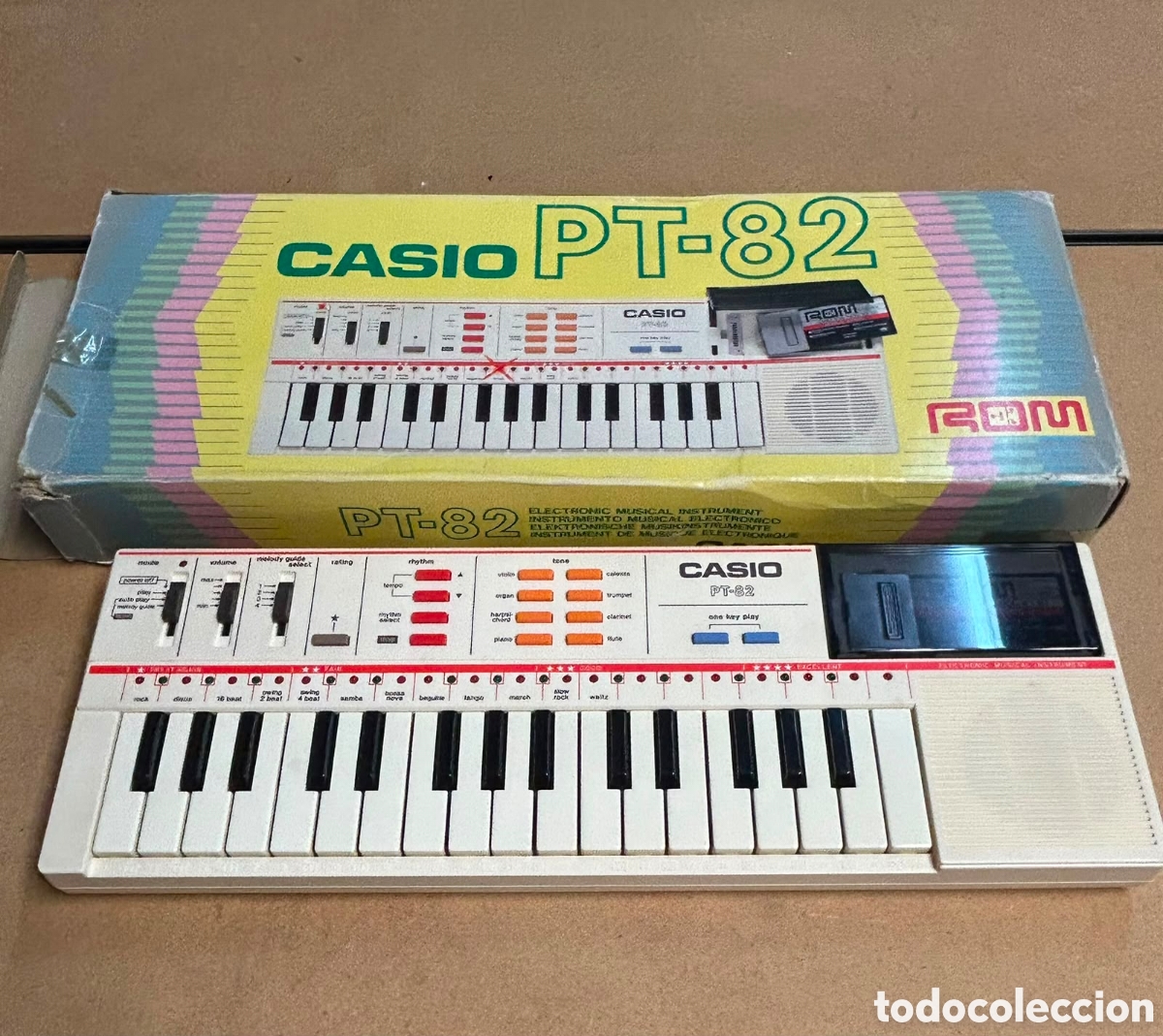 M&uacute;sica de colecci&oacute;n: Casio pt-82 1986 rom probado vintage