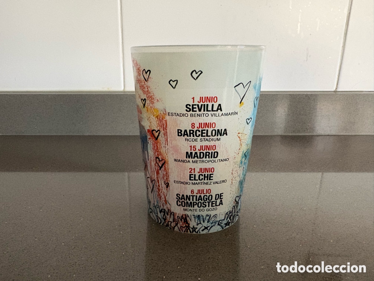 M&uacute;sica de colecci&oacute;n: Vaso Alejandro Sanz #LaGira 2019 - Foto 2