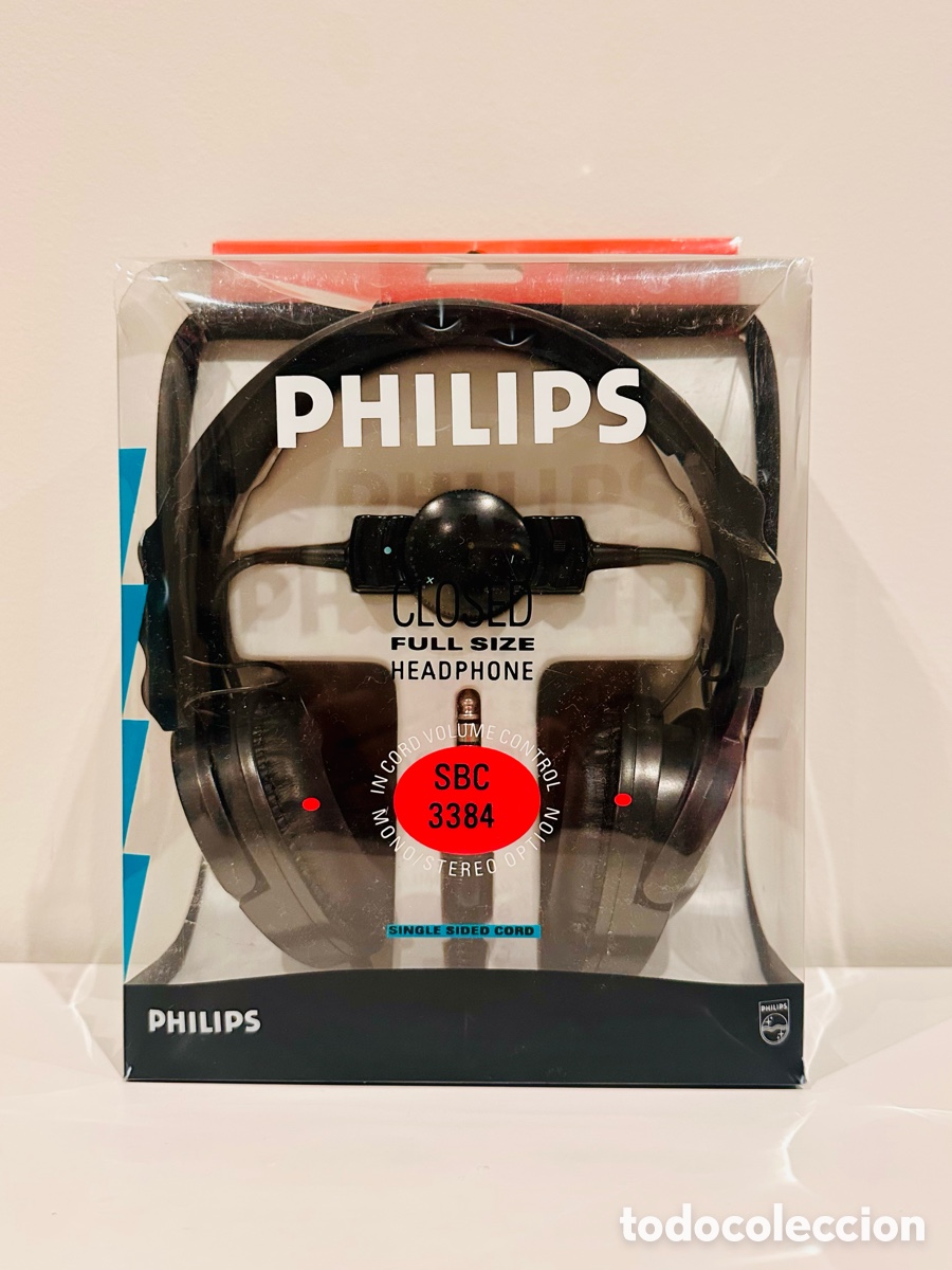 M&uacute;sica de colecci&oacute;n: Auriculares Philips SBC 3384 Closed - Nuevos