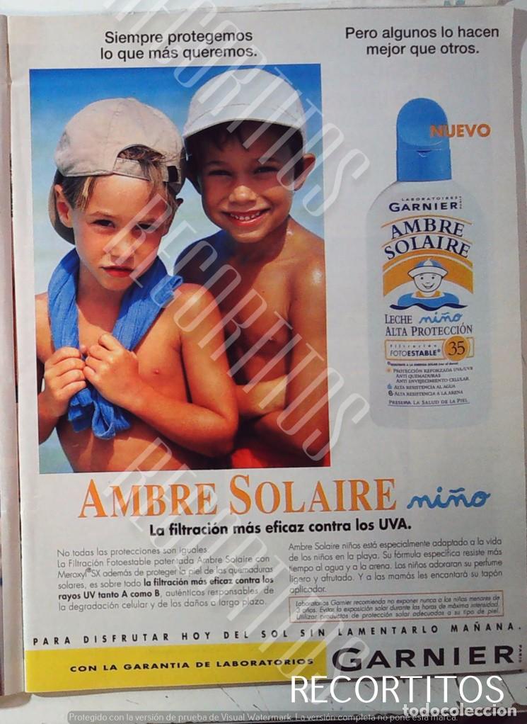 M&uacute;sica de colecci&oacute;n: AMBRE SOLAIRE ANUNCIO PUBLICIDAD ni&ntilde;os