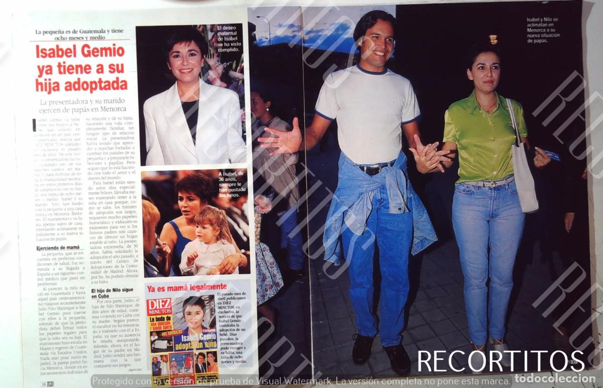 M&uacute;sica de colecci&oacute;n: isabel gemio ya tiene a su hija adoptada