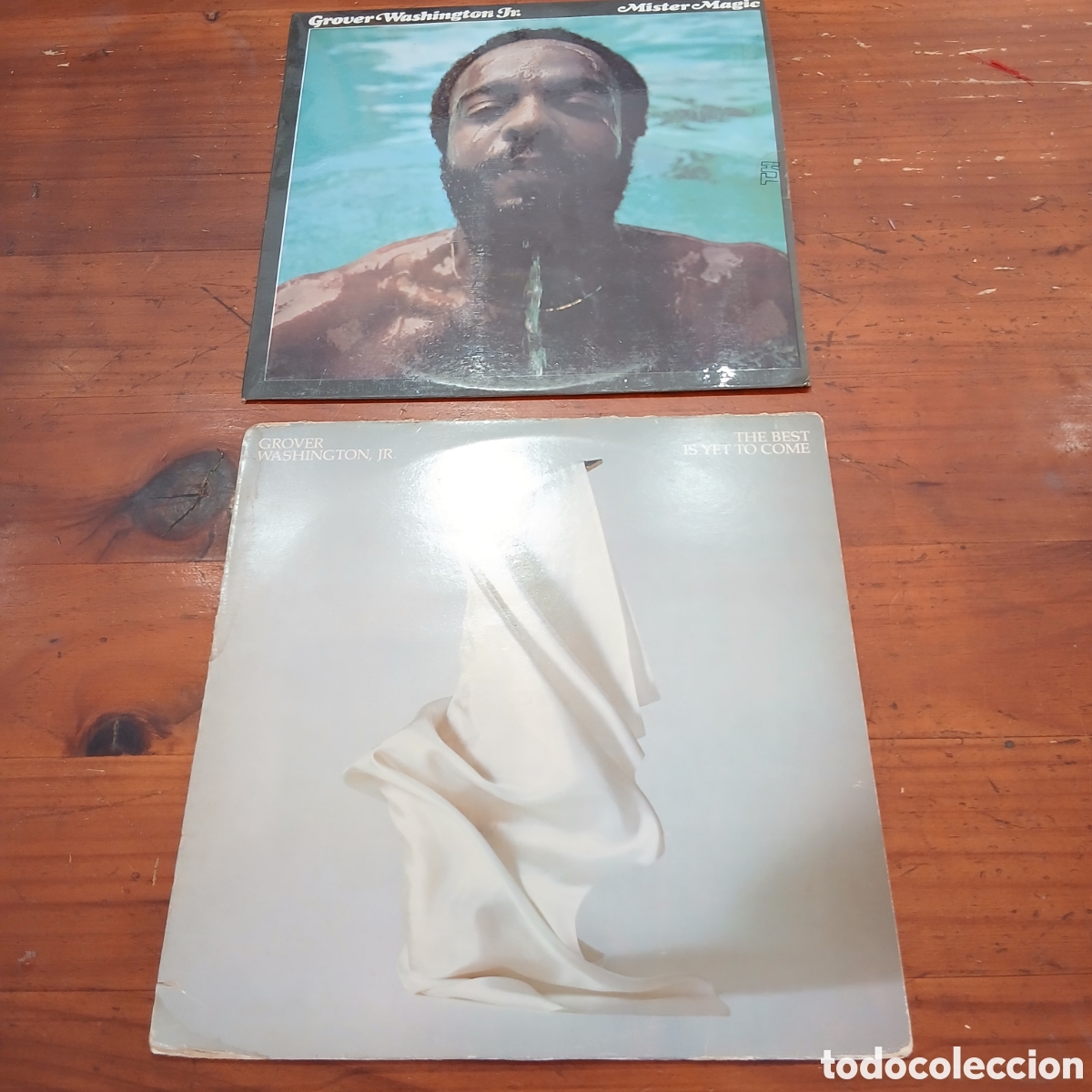M&uacute;sica de colecci&oacute;n: Dos discos vinilo de Grover Washington jr