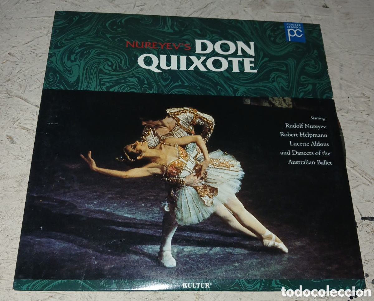 M&uacute;sica de colecci&oacute;n: Laser Disc: Nureyev's Don Quixote - Rudolf Nureyev, Lucette Aldous, The Australian Ballet - Pioneer