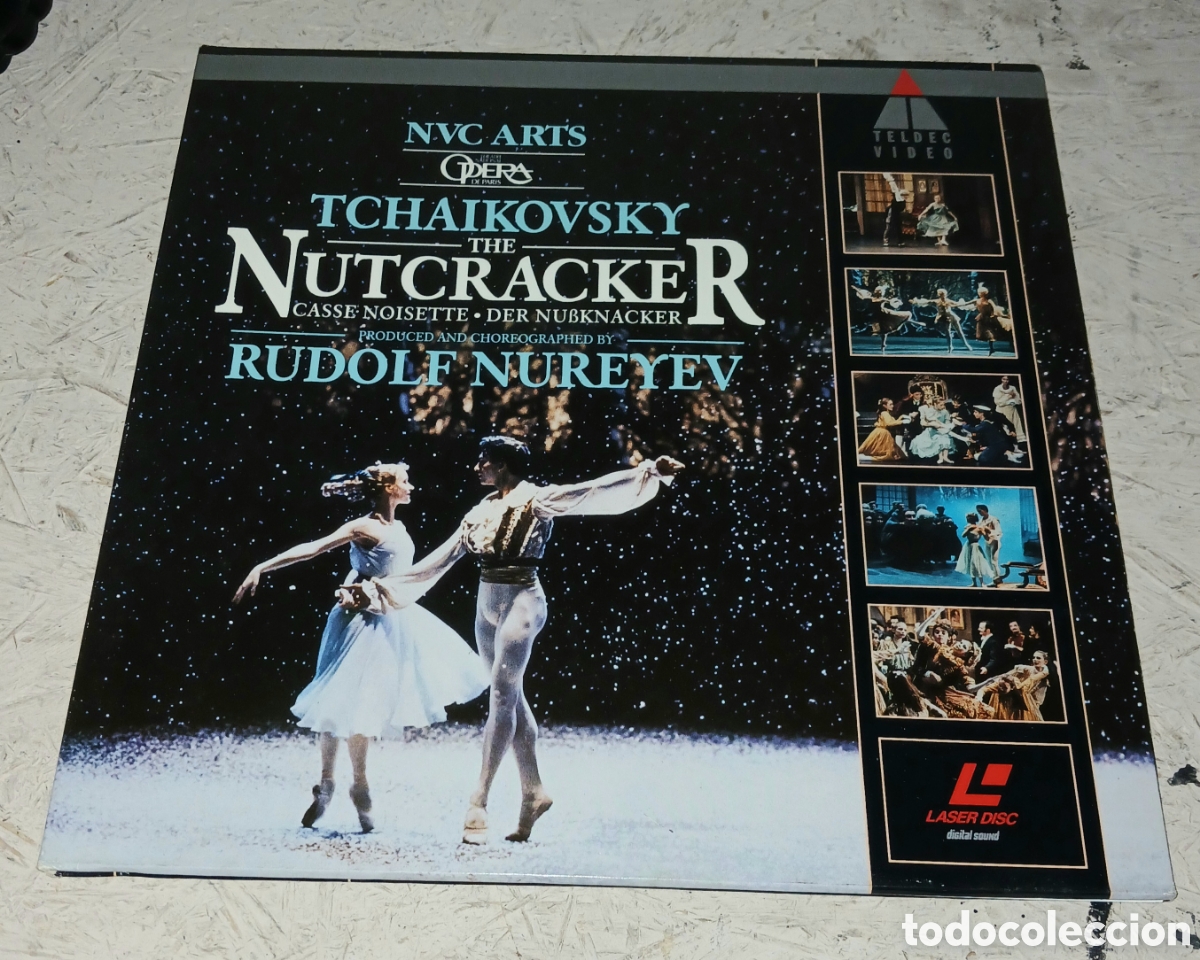 M&uacute;sica de colecci&oacute;n: Laser Disc: Tchaikovsky - The Nutcracker / Casse-Noisette / Der Nu&szlig;knacker - Rudolf Nureyev,