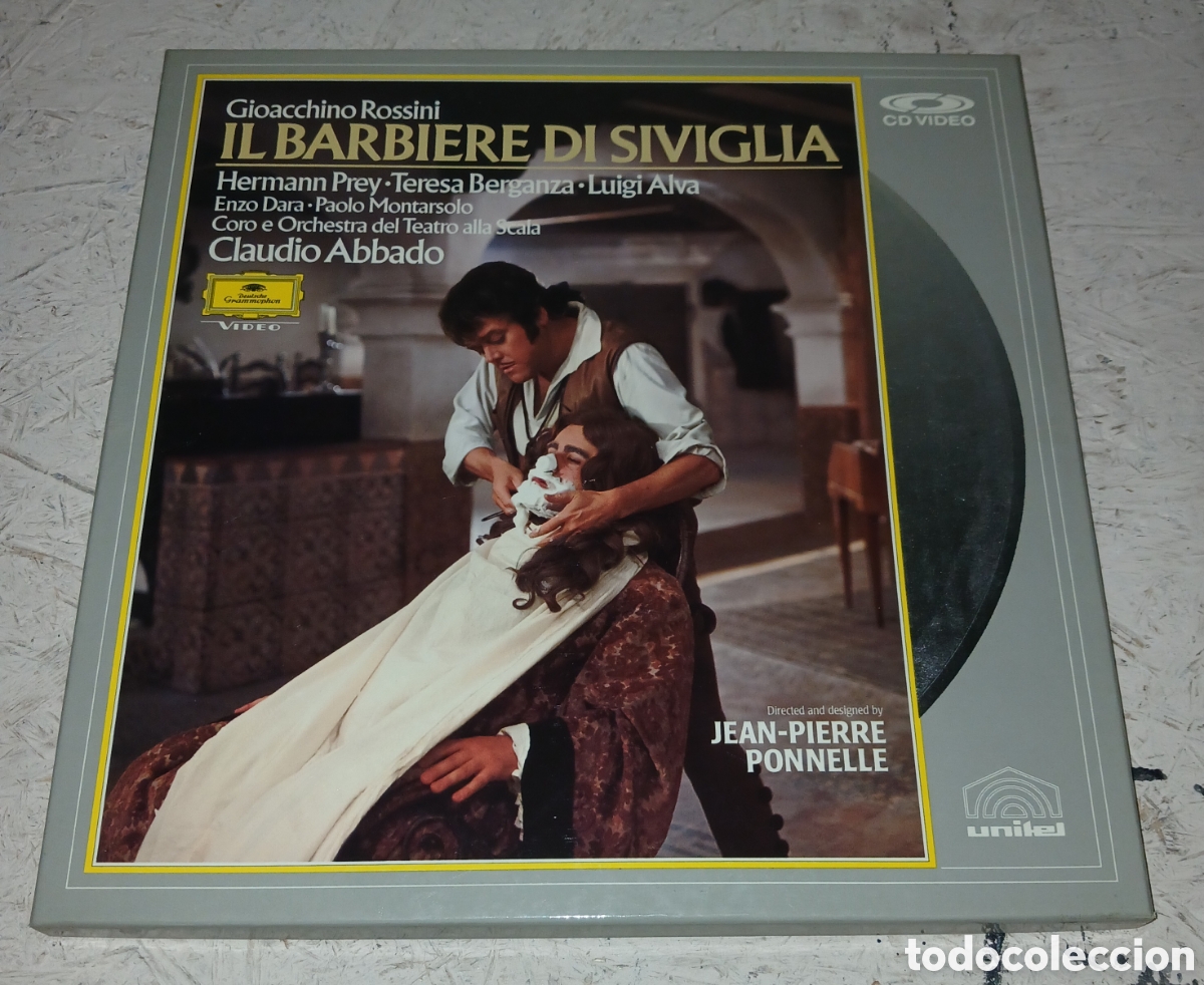 Musica di collezione: Laser Disc: Gioacchino Rossini - Il Barbiere di Siviglia (Hermann Prey, Teresa Berganza