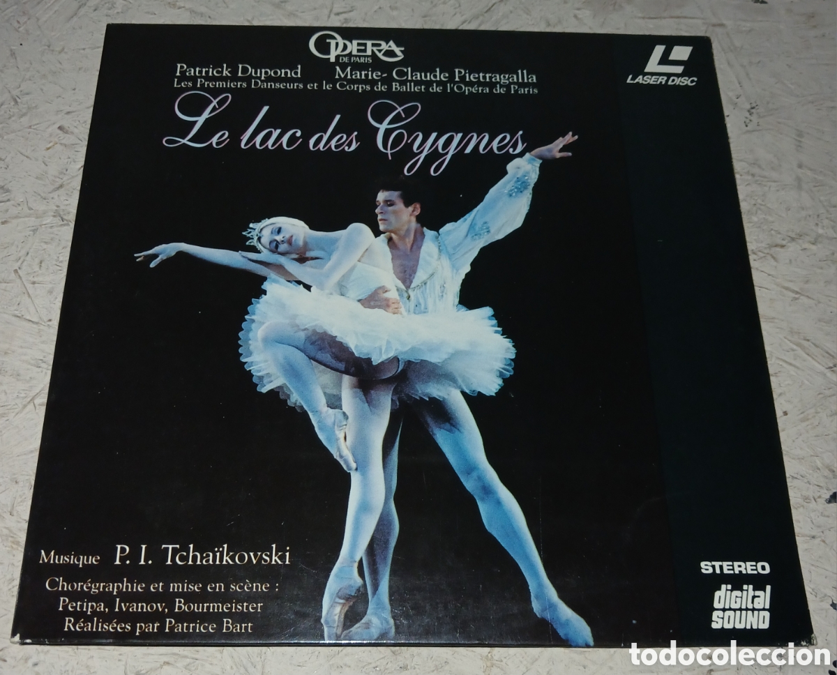 M&uacute;sica de colecci&oacute;n: Laser Disc: Tchaikovsky - Le lac des Cygnes / El Lago de los Cisnes (Patrick Dupond, Marie-Claude