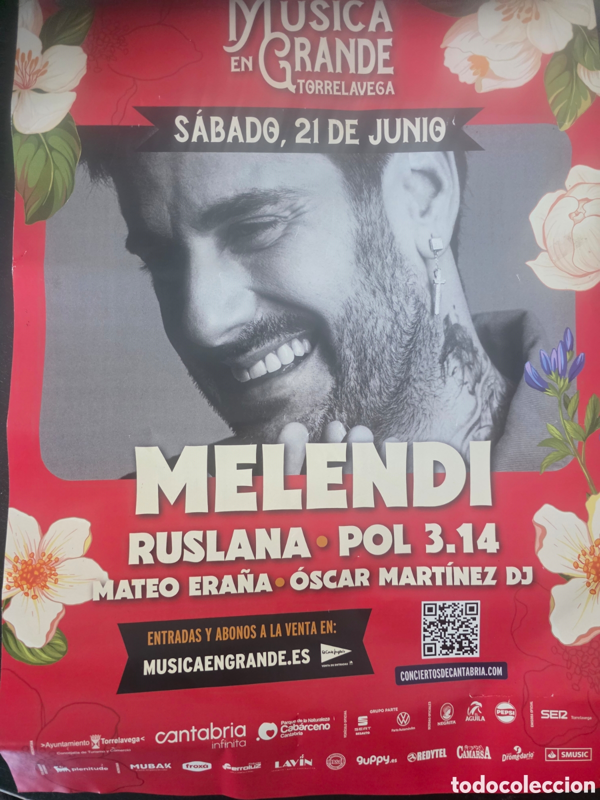 M&uacute;sica de colecci&oacute;n: MELENDI..CARTEL ORIGINAL