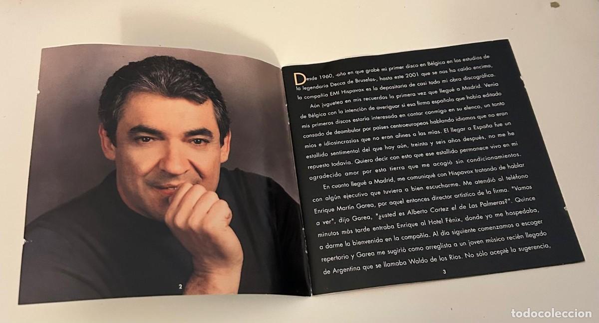 M&uacute;sica de colecci&oacute;n: ALBERTO CORTEZ - FOLLETO CD GRANDES &Eacute;XITOS - Foto 2