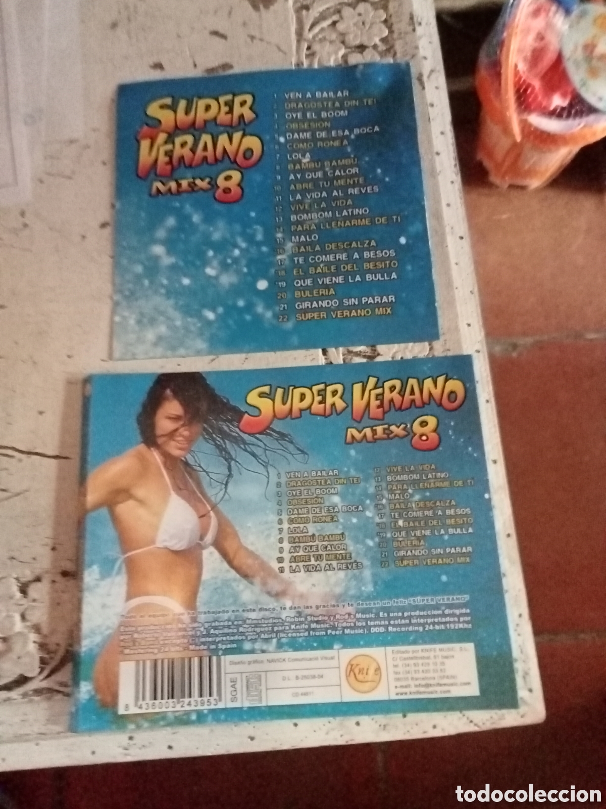 M&uacute;sica de colecci&oacute;n: Caratula Cd super verano mix 8 - Foto 2