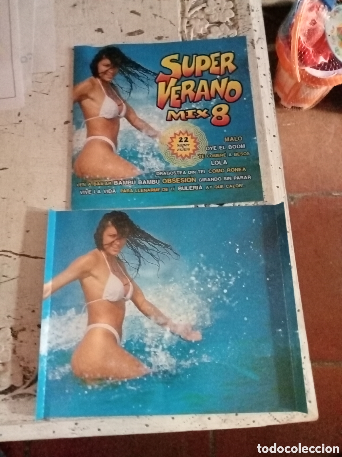 M&uacute;sica de colecci&oacute;n: Caratula Cd super verano mix 8