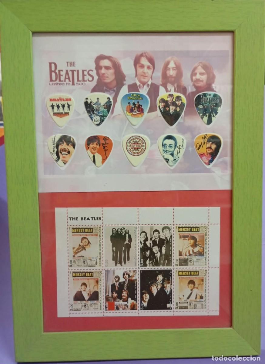 M&uacute;sica de colecci&oacute;n: CUADRO BEATLES (P&Uacute;AS+SELLOS)