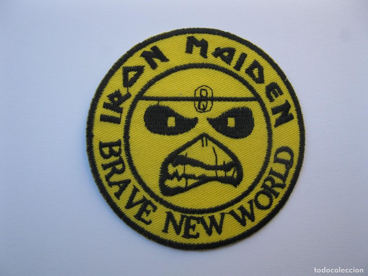 M&uacute;sica de colecci&oacute;n: IRON MAIDEN - BRAVE NEW WORLD - PARCHE DE TELA.