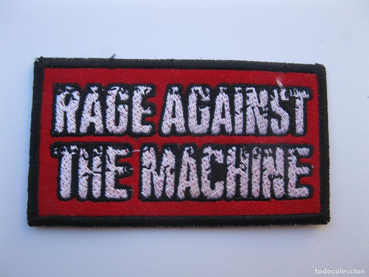 M&uacute;sica de colecci&oacute;n: RAGE AGAINST THE MACHINE - PARCHE DE TELA.