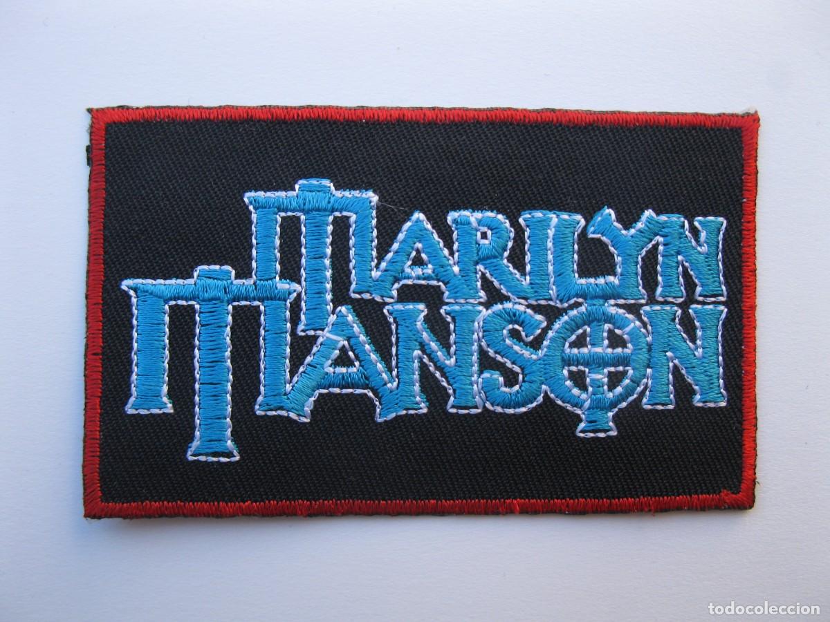 M&uacute;sica de colecci&oacute;n: MARILYN MANSON - PARCHE DE TELA.
