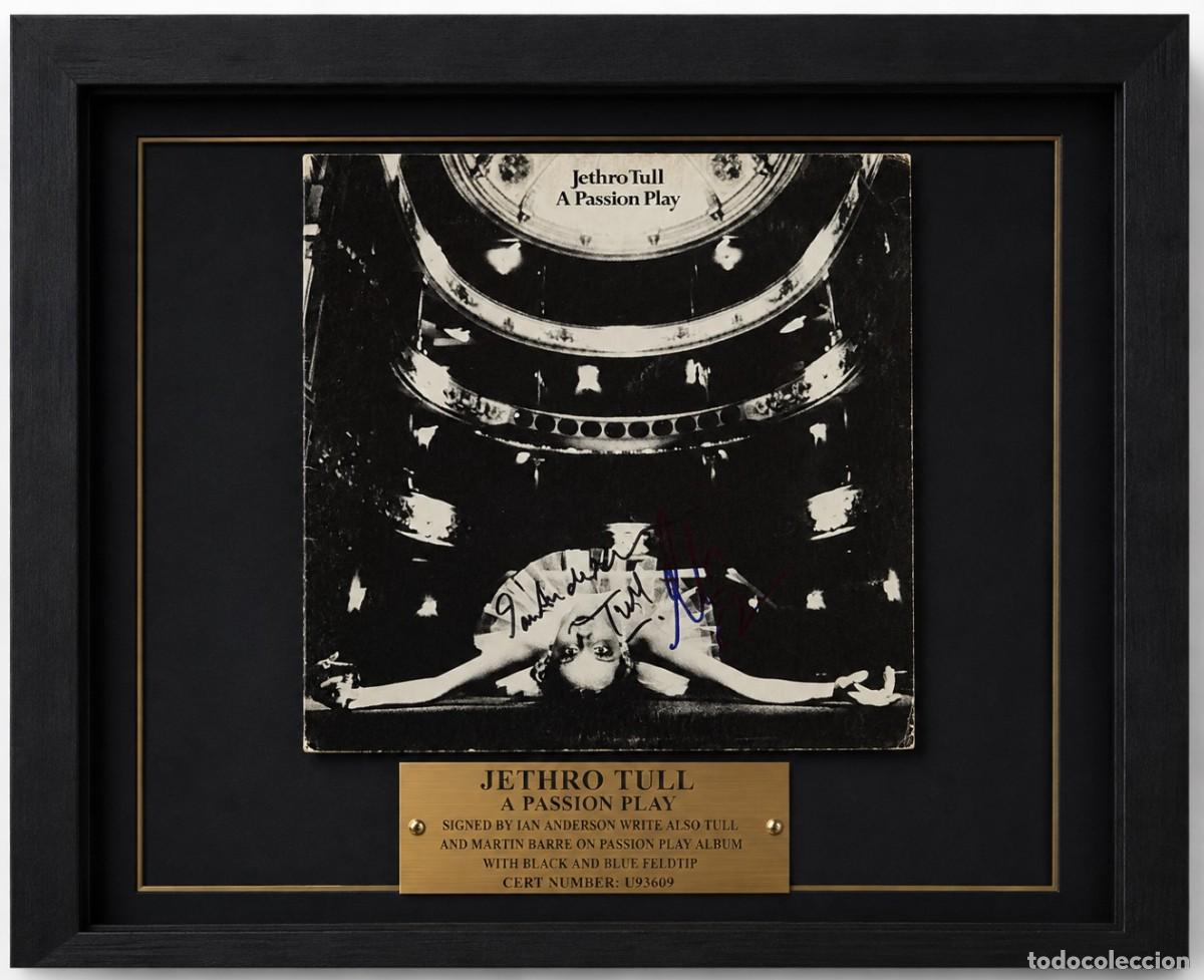 M&uacute;sica de colecci&oacute;n: JETHRO TULL &ndash; &ldquo;A PASSION PLAY&rdquo; &ndash; Signed by Ian Anderson & Martin Barre