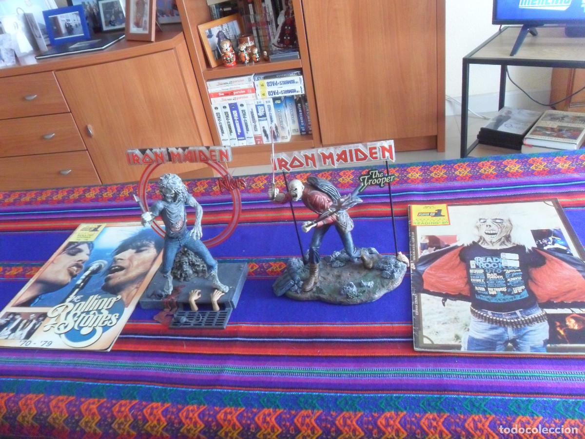 M&uacute;sica de colecci&oacute;n: IRON MAIDEN FIGURA EDDIE KILLERS Y THE TROOPER. REGALO POPULAR 1 READING 80 ROLLING STONES 70 79.