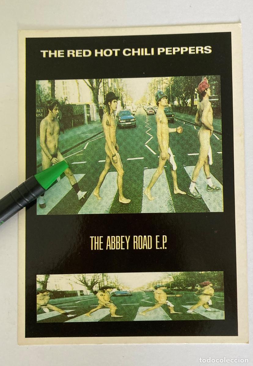M&uacute;sica de colecci&oacute;n: RED HOT CHILLI PEPPERS postal THE ABBEY ROAD E.P.