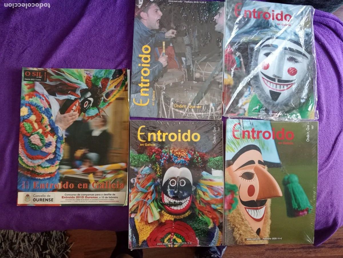 M&uacute;sica de colecci&oacute;n: ENTROIDO EN GALICIA.Onde ir,Que ver