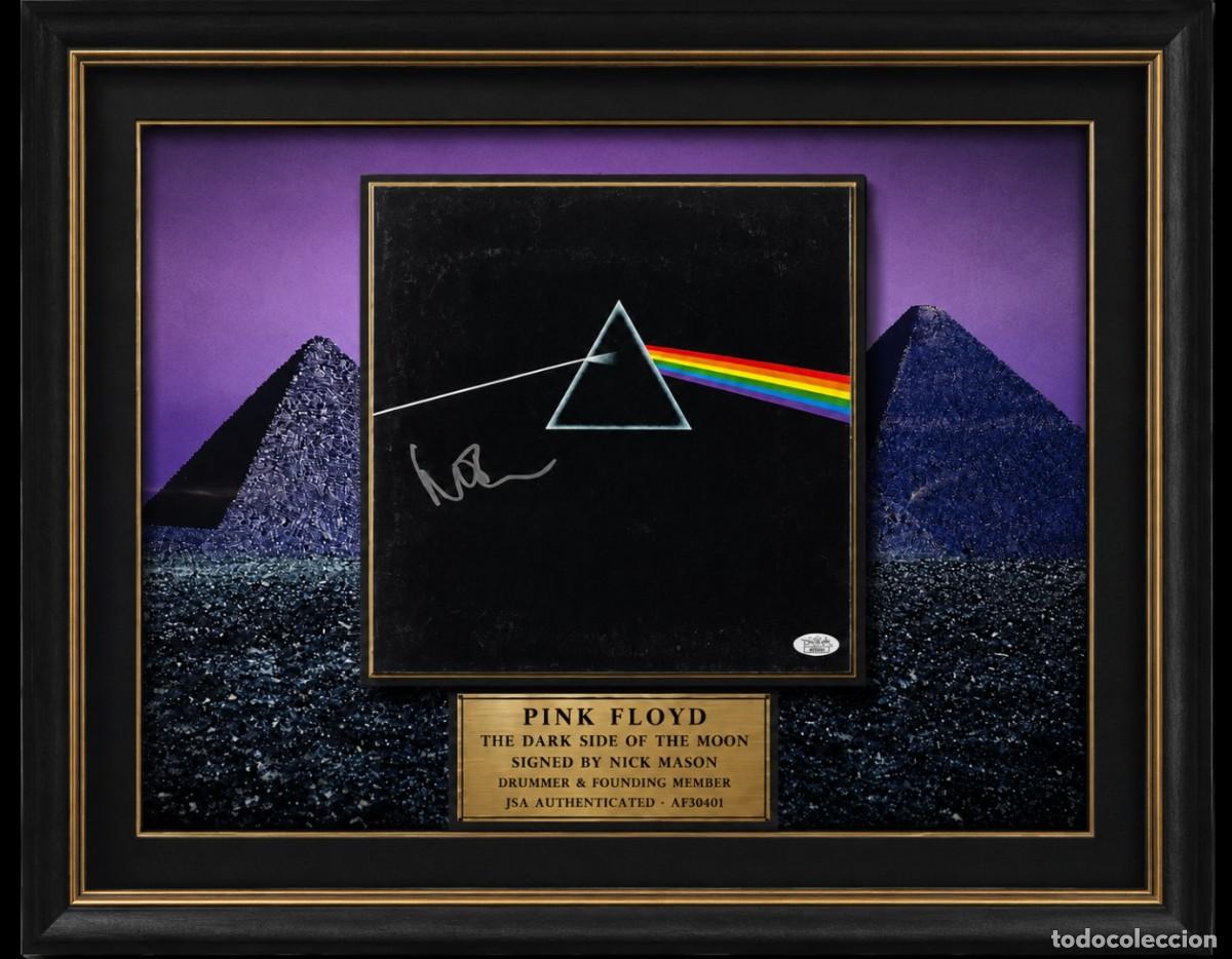 M&uacute;sica de colecci&oacute;n: Pink Floyd &ndash; The Dark Side of the Moon &ndash; Signed by Nick Mason &ndash; JSA Authenticated