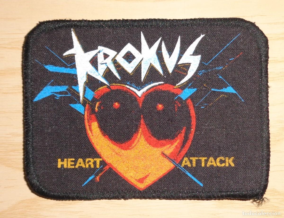 M&uacute;sica de colecci&oacute;n: PARCHE KROKUS 'HEART ATTACK' VINTAGE