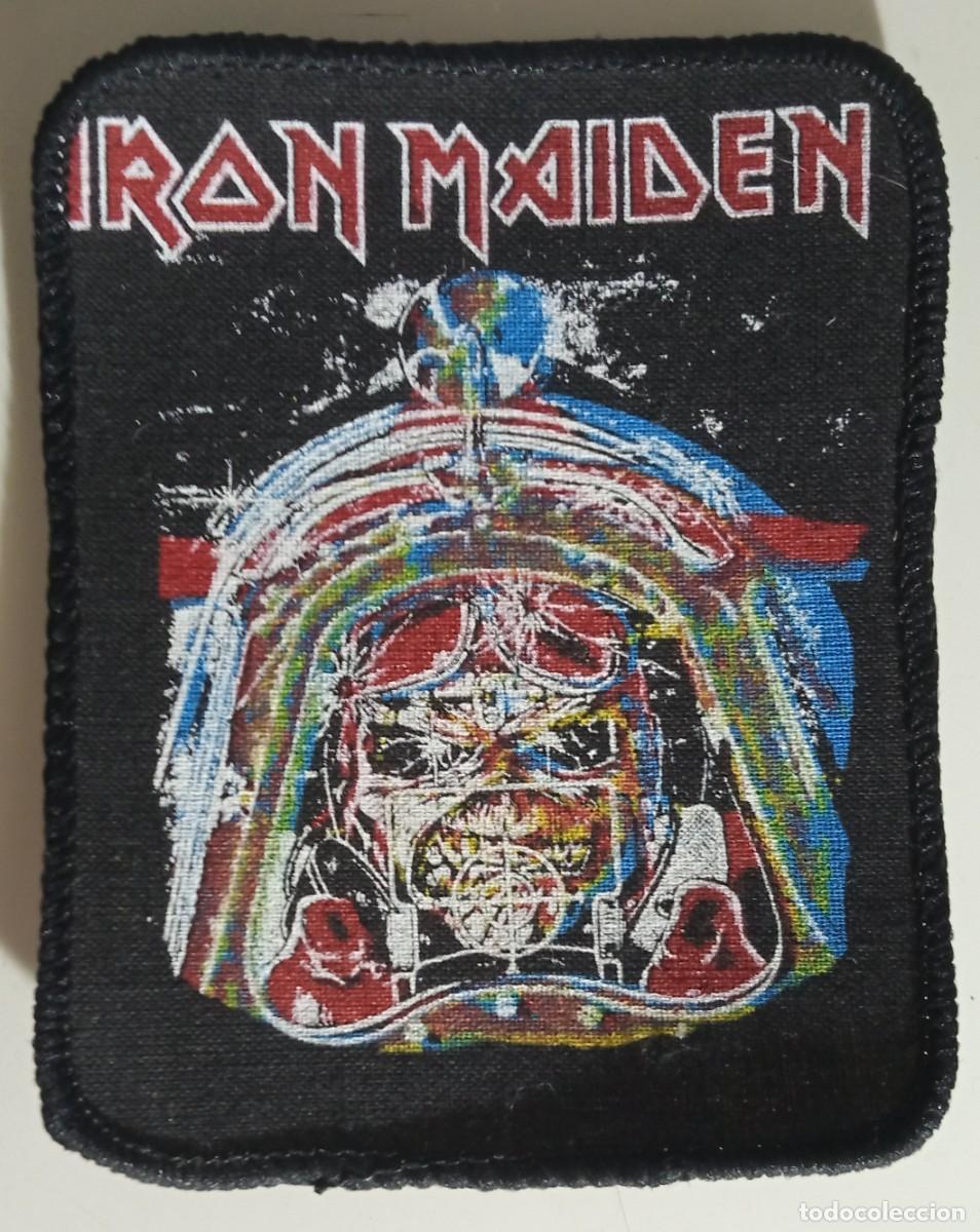 M&uacute;sica de colecci&oacute;n: PARCHE IRON MAIDEN 'ACES HIGH' VINTAGE
