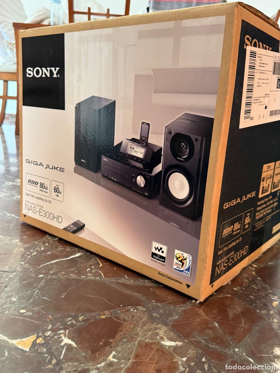 M&uacute;sica de colecci&oacute;n: Sony Giga Juke NAS-E300HD (80 GB HDD) - NUEVO A ESTRENAR EN CAJA