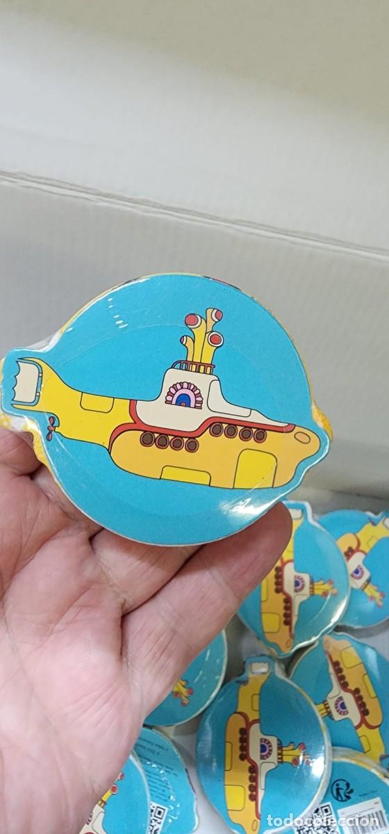 M&uacute;sica de colecci&oacute;n: The Beatles : compressed towel- TOALLAS COMPRIMIDAS OFICIALES DE YELLOW SUBMARINE- VEALA!!